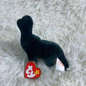 Ty Plush Bronty the Dinosaur - Dark Green